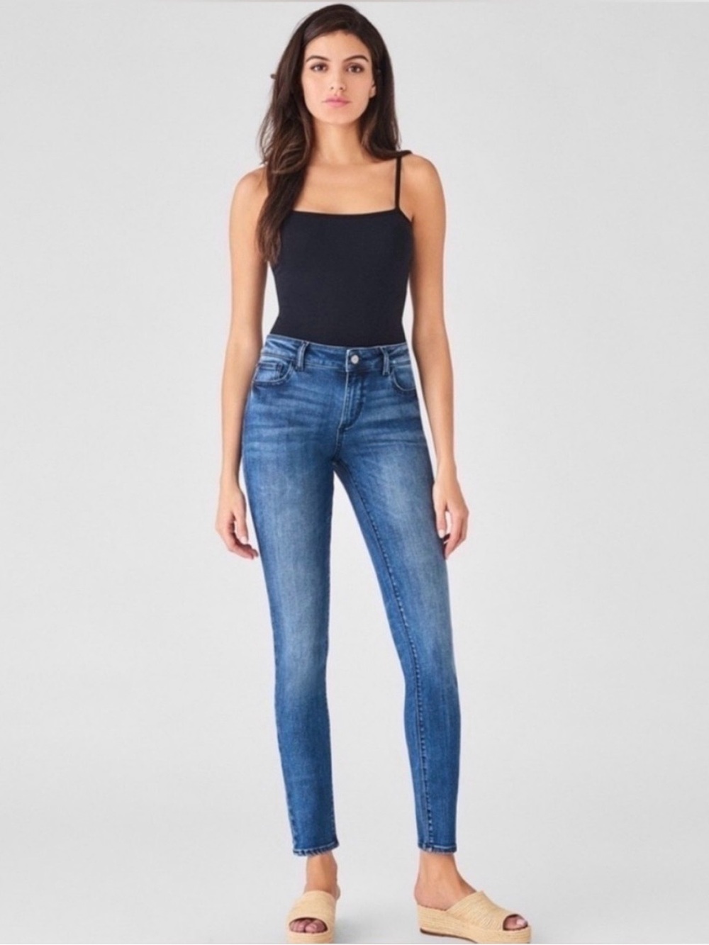 DL1961 Florence Skinny Mid Rise Instasculpt Jeans